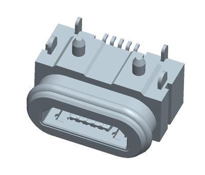 板上 外壳 防水MIRCO USB插座