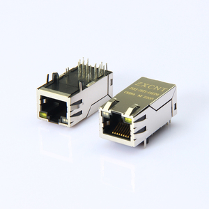 RJ45千兆1.3英寸带灯POE网口