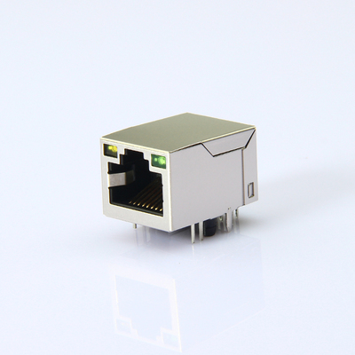 RJ45集成千兆 带灯连接器插座