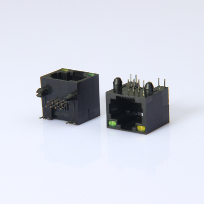 RJ45反口 全塑带灯网络插座