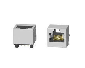 RJ45 Ultra-thin height Vertical 8P8C Connector