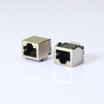 RJ45 贴片式 8P8C屏蔽网口