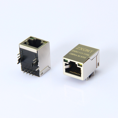 RJ45集成百兆反口 网口插座