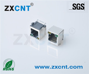 RJ45 沉板式 带灯 Y-G插座