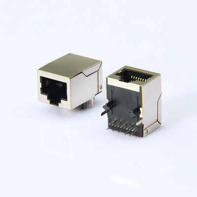 连接器POE百兆RJ45网口插座