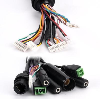 防水RJ45连接线 安防线束