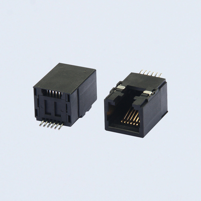 RJ11卧式 6P6C贴片式网口 