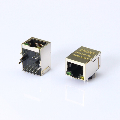 RJ45集成千兆 带灯网络接口