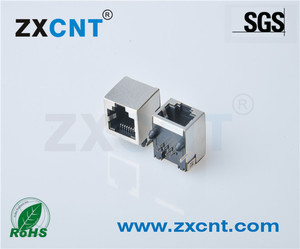 RJ45短体，反口无弹接口