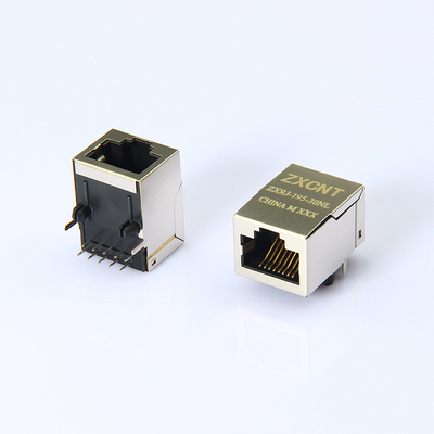 RJ45无灯反口 百兆POE连接器