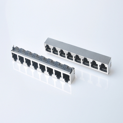 RJ45八口 反口无灯网络插座