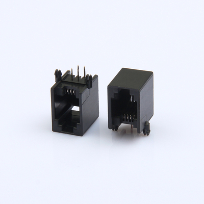 RJ11卧式4P4C反口电话母座