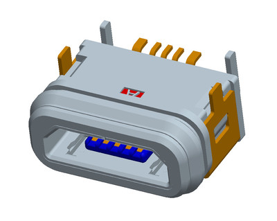 MICRO USB2.0 防水连接器