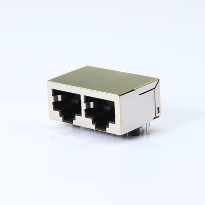 RJ45百兆 双口无灯网络插座