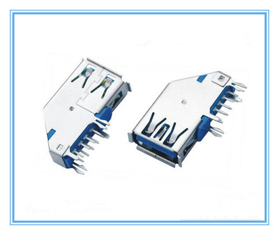 USB3.0 AF 90度侧插接口