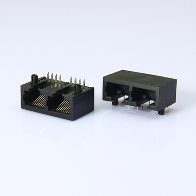RJ45带缺口 1X2高度11.5mm插座