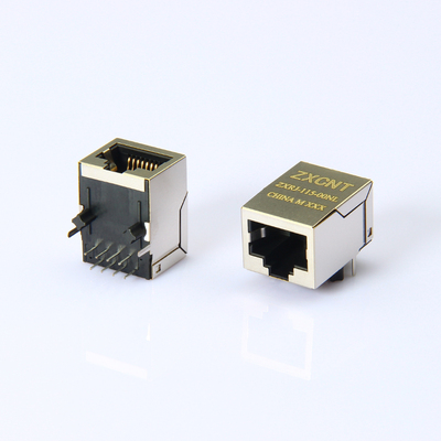 RJ45集成百兆 无灯网口插座