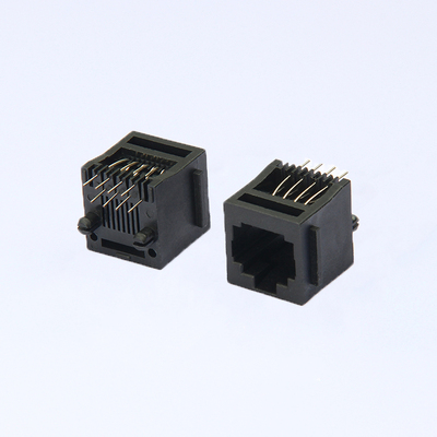 RJ45立式 全塑8P8C网口插座