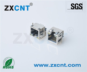 RJ45带灯带弹，沉板Y-G
