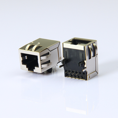 RJ45插座 长体卧式无灯带弹网口