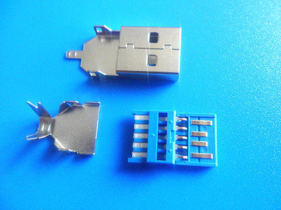 USB3.0 AF 三件式（短体）母座