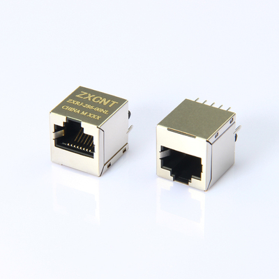 RJ45立式无灯 千兆变压器网口插座