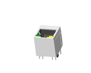 RJ45 Vertical  No Magnetics 8P8C Network port