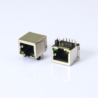 Shielded RJ45 Modular Jack LED