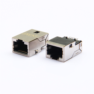 rj45百兆smt无灯超薄网口