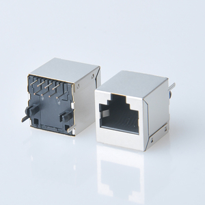 rj45单口立式 8p8c网络插座