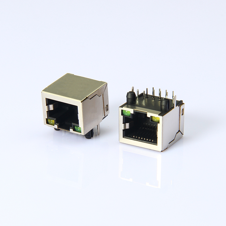 Shielded RJ45 Modular Jack LED - 深圳市朱讯电子有限公司